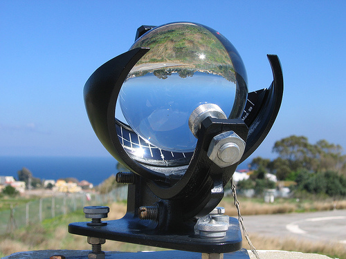 Campbell-Stokes sunshine recorder